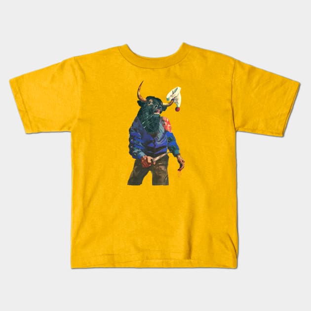 Ferdinand's Revenge Kids T-Shirt by MoonPatrol